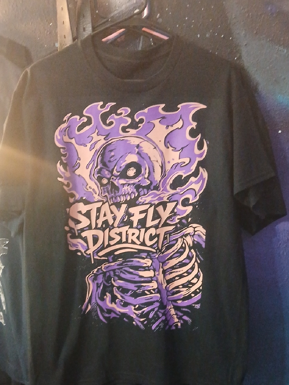 Stay Fly District Boneheads Tee /Purp
